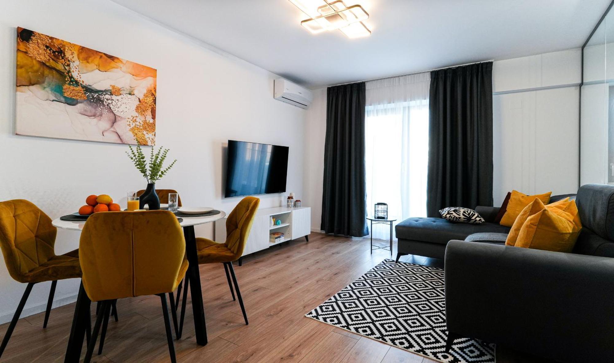 Sandra - Park-View Apt With Balcony & Parking Bucarest Esterno foto